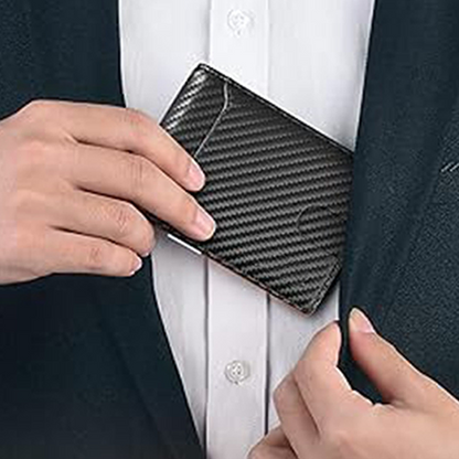 📢📢40% DE RÉDUCTION !! ⏰ Portefeuille minimaliste pour homme avec blocage RFID – Cuir fin, plusieurs compartiments – Protection contre le vol électronique – compact, idéal pour le quotidien ou les voyages ✨💳