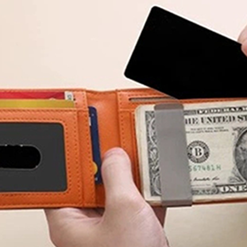 📢📢40% DE RÉDUCTION !! ⏰ Portefeuille minimaliste pour homme avec blocage RFID – Cuir fin, plusieurs compartiments – Protection contre le vol électronique – compact, idéal pour le quotidien ou les voyages ✨💳