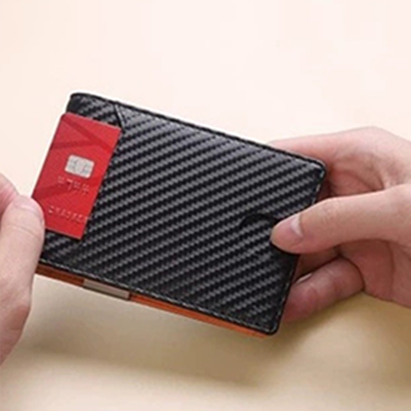📢📢40% DE RÉDUCTION !! ⏰ Portefeuille minimaliste pour homme avec blocage RFID – Cuir fin, plusieurs compartiments – Protection contre le vol électronique – compact, idéal pour le quotidien ou les voyages ✨💳