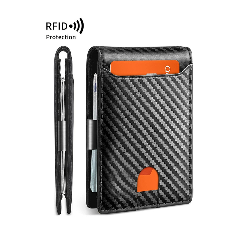 📢📢40% DE RÉDUCTION !! ⏰ Portefeuille minimaliste pour homme avec blocage RFID – Cuir fin, plusieurs compartiments – Protection contre le vol électronique – compact, idéal pour le quotidien ou les voyages ✨💳