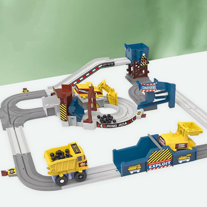 📢📢40% DE RÉDUCTION !! ⏰ Ensemble de train électrique interactif – Pistes modulaires & lumières – Parfait pour stimuler l’imagination des enfants – facile à assembler, compatible avec d’autres circuits 🎄✨