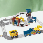 📢📢40% DE RÉDUCTION !! ⏰ Ensemble de train électrique interactif – Pistes modulaires & lumières – Parfait pour stimuler l’imagination des enfants – facile à assembler, compatible avec d’autres circuits 🎄✨