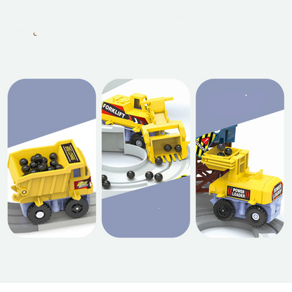 📢📢40% DE RÉDUCTION !! ⏰ Ensemble de train électrique interactif – Pistes modulaires & lumières – Parfait pour stimuler l’imagination des enfants – facile à assembler, compatible avec d’autres circuits 🎄✨