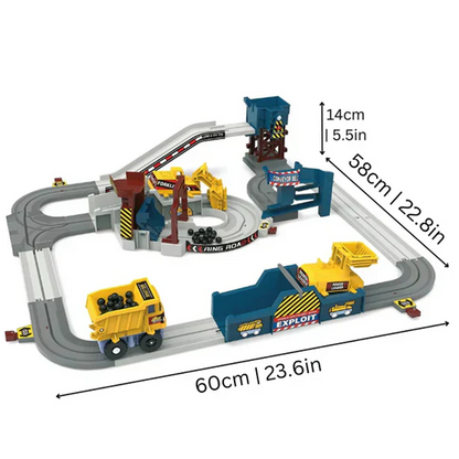 📢📢40% DE RÉDUCTION !! ⏰ Ensemble de train électrique interactif – Pistes modulaires & lumières – Parfait pour stimuler l’imagination des enfants – facile à assembler, compatible avec d’autres circuits 🎄✨