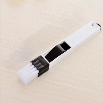 📢📢40 % DE RÉDUCTION !! ⏰ Brosse nettoyage 2-en-1 – Pour rainures, fentes & joints – Nettoyage précis sans effort – idéale pour fenêtres, rails ou recoins difficiles ✨🧹🏠