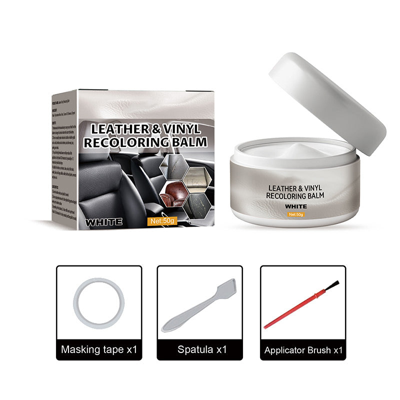 🥳 PROMOTION 2026 🥳 💞 PLUS DE 50 000 EXEMPLAIRES VENDUS ! 🛋️✨ 50 % DE RÉDUCTION ! Pâte de réparation pour cuir – Comble les rayures et les marques, redonne de la texture. Disponible en plusieurs couleurs. Sauvez votre canapé préféré ! 💺🛡️