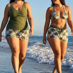 🌸🦋✨ -50% ! Ensemble tankini élégant – Coupe flatteuse, imprimé tendance.