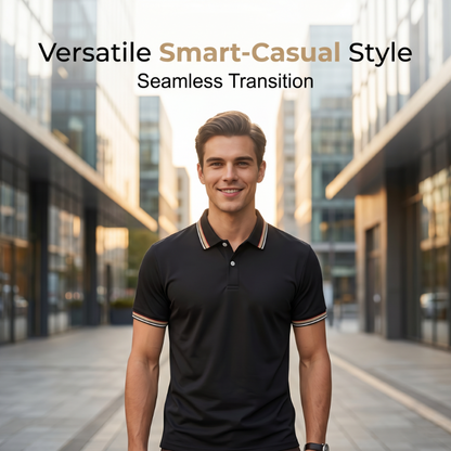 📢📢40 % DE RÉDUCTION !! ⏰T-Shirt Homme à Séchage Rapide avec Col Contrastant