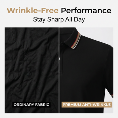 📢📢40 % DE RÉDUCTION !! ⏰T-Shirt Homme à Séchage Rapide avec Col Contrastant