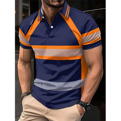📢📢50 % DE RÉDUCTION !!⏰Chemise manches courtes réfléchissante haute visibilité pour homme