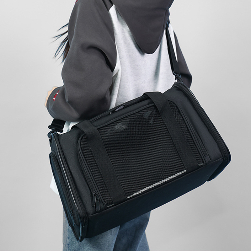 🐱🕸️🌬️ OFFRE LIMITÉE 50% DE RÉDUCTION! Sac de Transport Pliable en Maille pour Chat – Grand Format, Respirant, Bien Ventilé – Gardez Votre Compagnon à Fourrure Au Frais & Confortable Lors des Visites chez le Vétérinaire ou en Voyage 🏥🚗