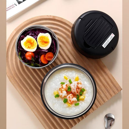 📢📢40 % DE RÉDUCTION !! ⏰Bocal Alimentaire Isotherme avec Cuillère Pliable