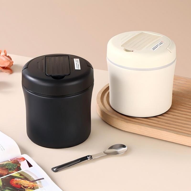 📢📢40 % DE RÉDUCTION !! ⏰Bocal Alimentaire Isotherme avec Cuillère Pliable