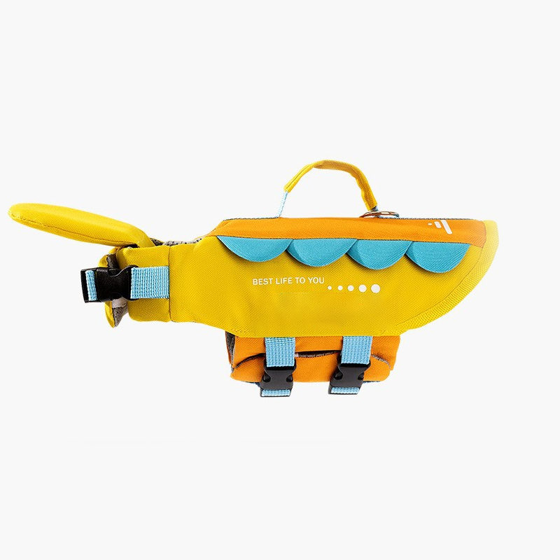 🐶🌊🛟 OFFRE LIMITÉE 50% DE RÉDUCTION! Gilet de Sauvetage Haute Flottabilité pour Chien – Maintient Votre Toutou en Sécurité, avec Bandes Réfléchissantes et Poignée de Sauvetage – Idéal pour Lacs, Plages ou Sorties en Bateau 🚤☀️