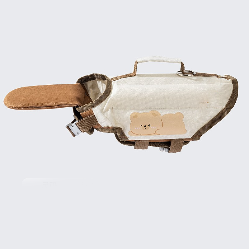 🐶🌊🛟 OFFRE LIMITÉE 50% DE RÉDUCTION! Gilet de Sauvetage Haute Flottabilité pour Chien – Maintient Votre Toutou en Sécurité, avec Bandes Réfléchissantes et Poignée de Sauvetage – Idéal pour Lacs, Plages ou Sorties en Bateau 🚤☀️