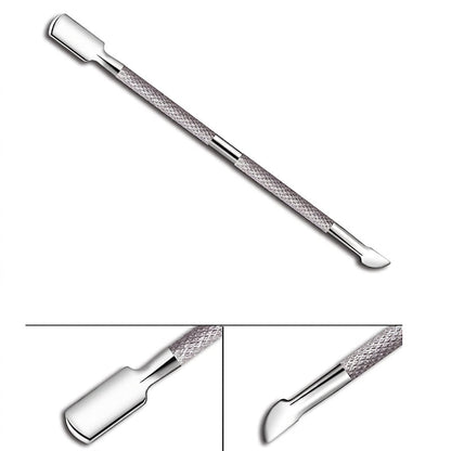📢📢40 % DE RÉDUCTION !! ⏰Kit de Soin des Cuticules en Acier Inoxydable - 3 Pièces