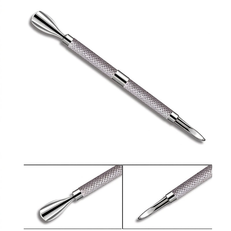 📢📢40 % DE RÉDUCTION !! ⏰Kit de Soin des Cuticules en Acier Inoxydable - 3 Pièces