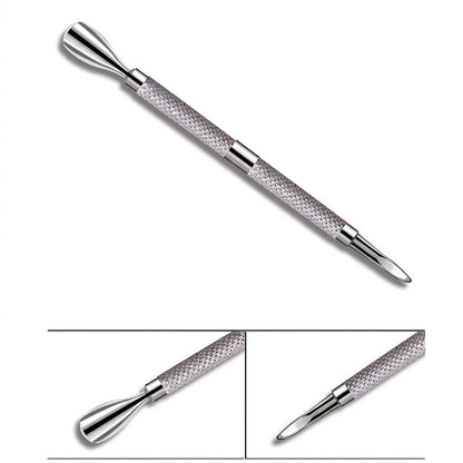 📢📢40 % DE RÉDUCTION !! ⏰Kit de Soin des Cuticules en Acier Inoxydable - 3 Pièces