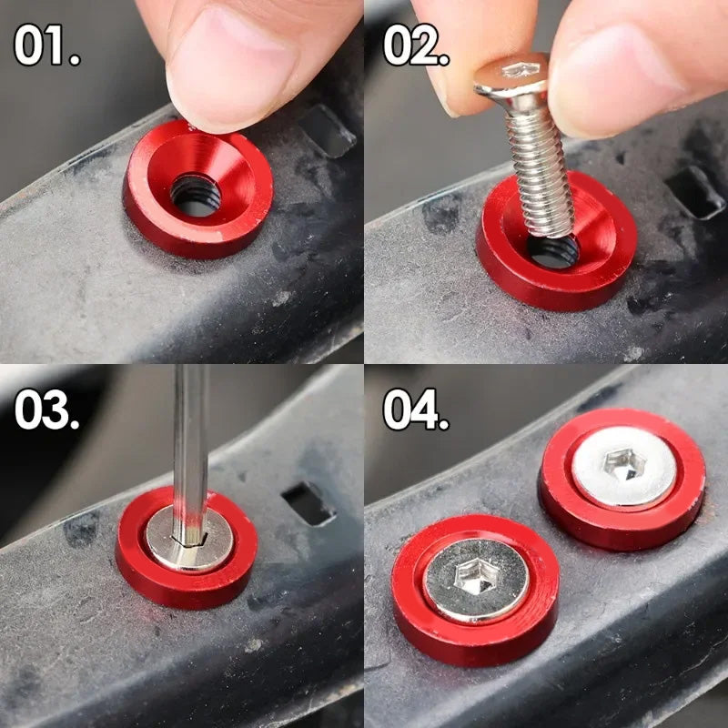 📢📢40 % DE RÉDUCTION !! ⏰10 Pcs Entretoises à Vis Universelles pour Automobile