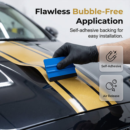 🏎️ Autocollant Bande de Course Universelle pour Capot de Voiture – Stickers Sport Latéraux