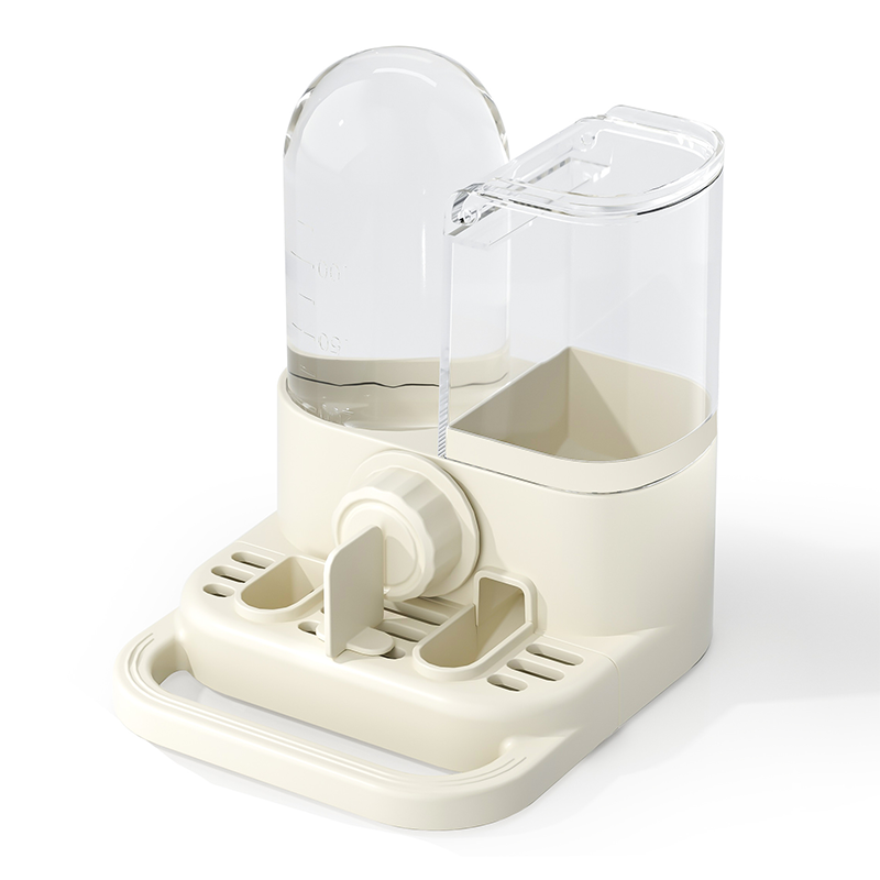 📢📢40% DE RÉDUCTION !! ⏰ Mangeoire et Abreuvoir Automatique 2-en-1 pour Cage à Oiseaux