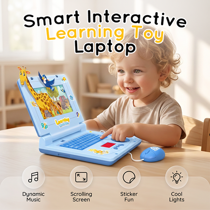 💻 50 % de réduction ! 🧸 Cahier de jeu interactif – Comprend des lumières, des effets sonores et des jeux éducatifs 🎵