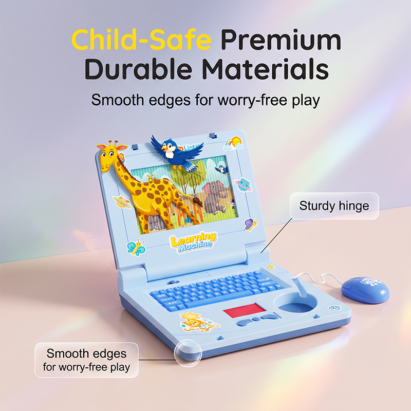 💻 50 % de réduction ! 🧸 Cahier de jeu interactif – Comprend des lumières, des effets sonores et des jeux éducatifs 🎵