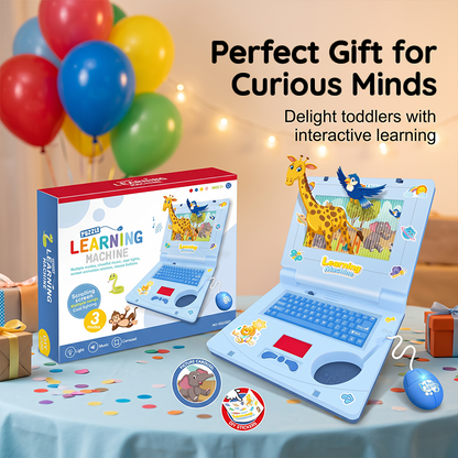 💻 50 % de réduction ! 🧸 Cahier de jeu interactif – Comprend des lumières, des effets sonores et des jeux éducatifs 🎵