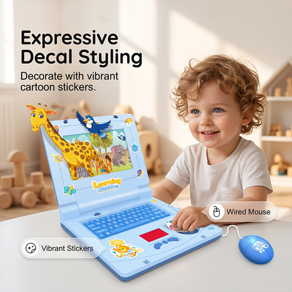 💻 50 % de réduction ! 🧸 Cahier de jeu interactif – Comprend des lumières, des effets sonores et des jeux éducatifs 🎵