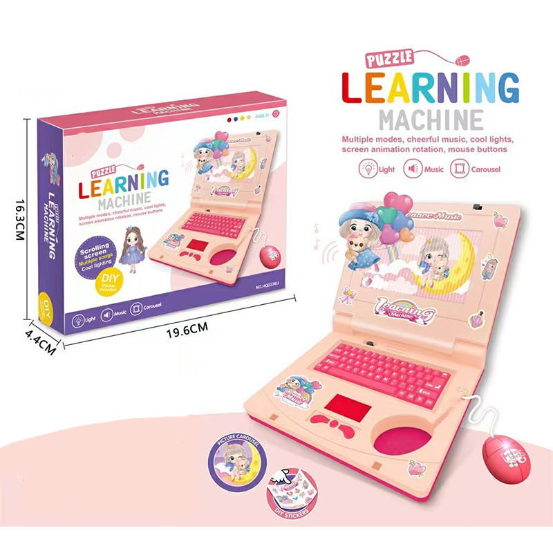 💻 50 % de réduction ! 🧸 Cahier de jeu interactif – Comprend des lumières, des effets sonores et des jeux éducatifs 🎵