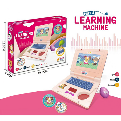 💻 50 % de réduction ! 🧸 Cahier de jeu interactif – Comprend des lumières, des effets sonores et des jeux éducatifs 🎵