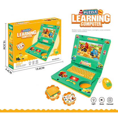 💻 50 % de réduction ! 🧸 Cahier de jeu interactif – Comprend des lumières, des effets sonores et des jeux éducatifs 🎵