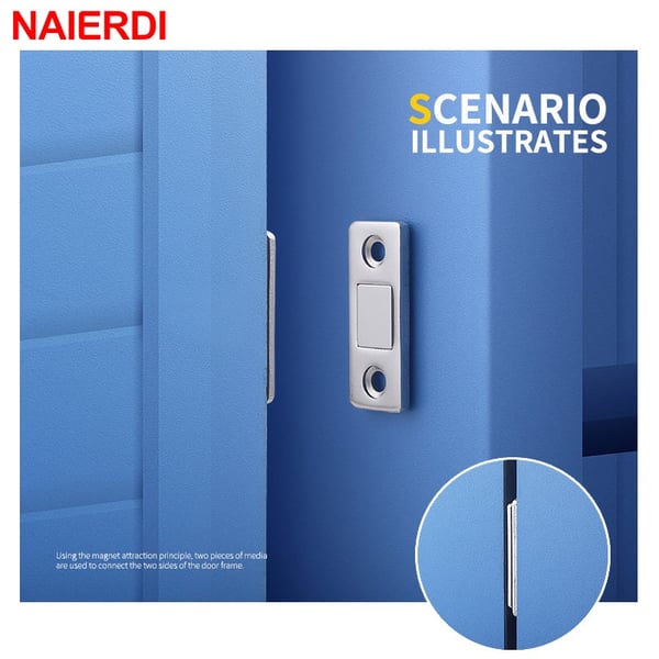 🚪👀 OFFRE LIMITÉE 50% DE RÉDUCTION! 🧲Aimants ultra-fins invisibles pour portes – Discrets & élégants – Maintiennent les portes fermées sans gâcher votre décoration.