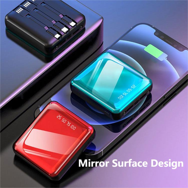 📢📢40% DE RÉDUCTION !! ⏰Mini Batterie Externe Portable – Li-Po – 3600-20000 mAh & 4 Ports USB for Mobilité