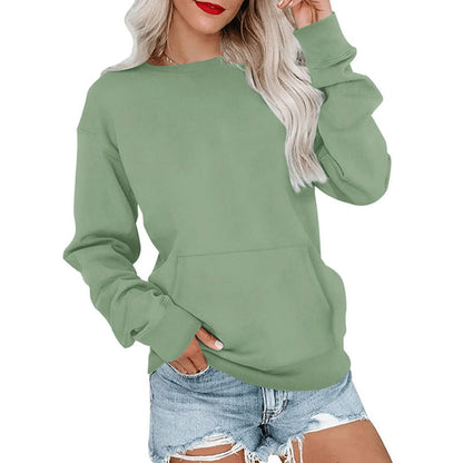 📢📢40% DE RÉDUCTION !! ⏰🌸 Sweat à col rond oversize femme – Coupe ample décontractée, matière douce et respirante, l’indispensable d’un look effortless au quotidien ☁️👖