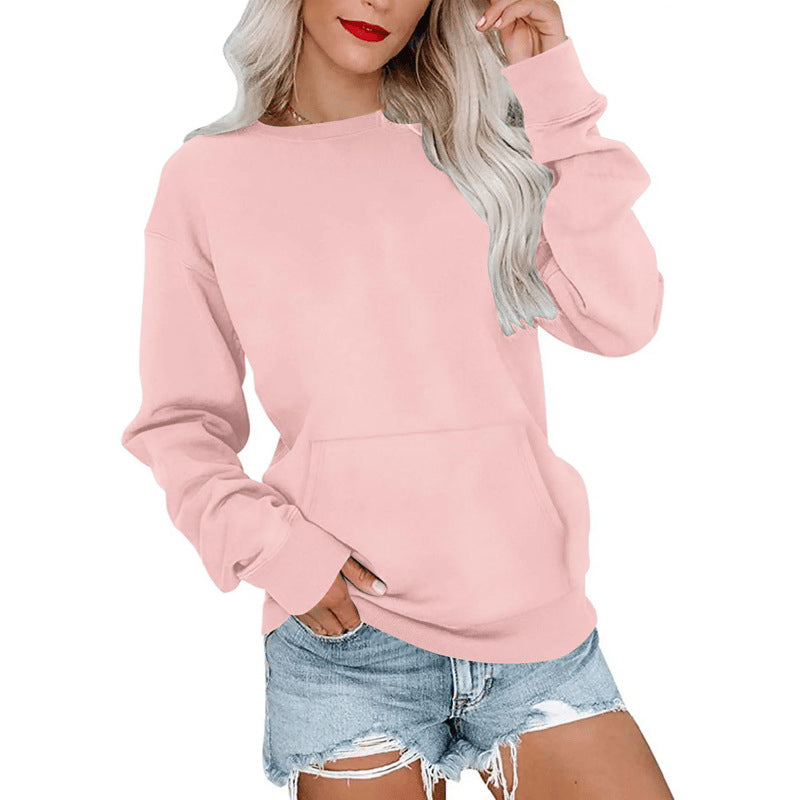 📢📢40% DE RÉDUCTION !! ⏰🌸 Sweat à col rond oversize femme – Coupe ample décontractée, matière douce et respirante, l’indispensable d’un look effortless au quotidien ☁️👖
