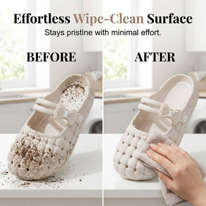 📢📢40% DE RÉDUCTION !! ⏰Mules Femme Bout Fermé – PVC – Respirantes & Légères for Quotidien & Bureau