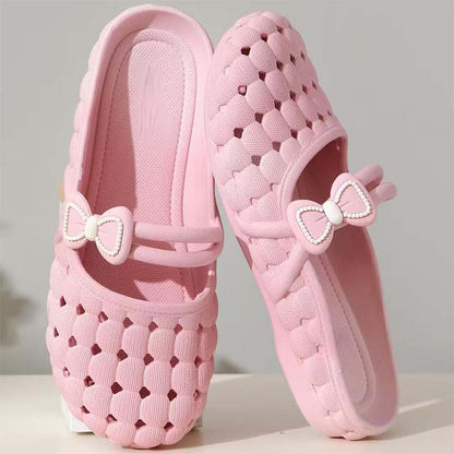 📢📢40% DE RÉDUCTION !! ⏰Mules Femme Bout Fermé – PVC – Respirantes & Légères for Quotidien & Bureau