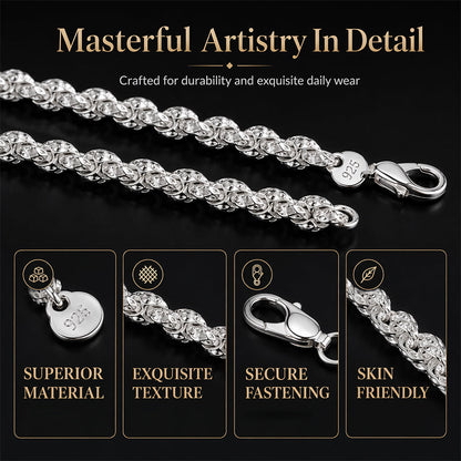 📢📢40% DE RÉDUCTION !! ⏰Bracelet et collier tendance à maillons en forme d'écailles de dragon