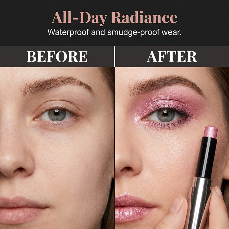 📢📢40% DE RÉDUCTION !! ⏰Crayon Fard à Paupières Scintillant – 3g – Gel Texture & Longue Tenue for Yeux