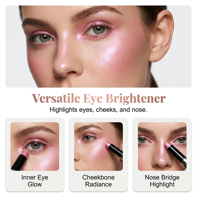 📢📢40% DE RÉDUCTION !! ⏰Crayon Fard à Paupières Scintillant – 3g – Gel Texture & Longue Tenue for Yeux