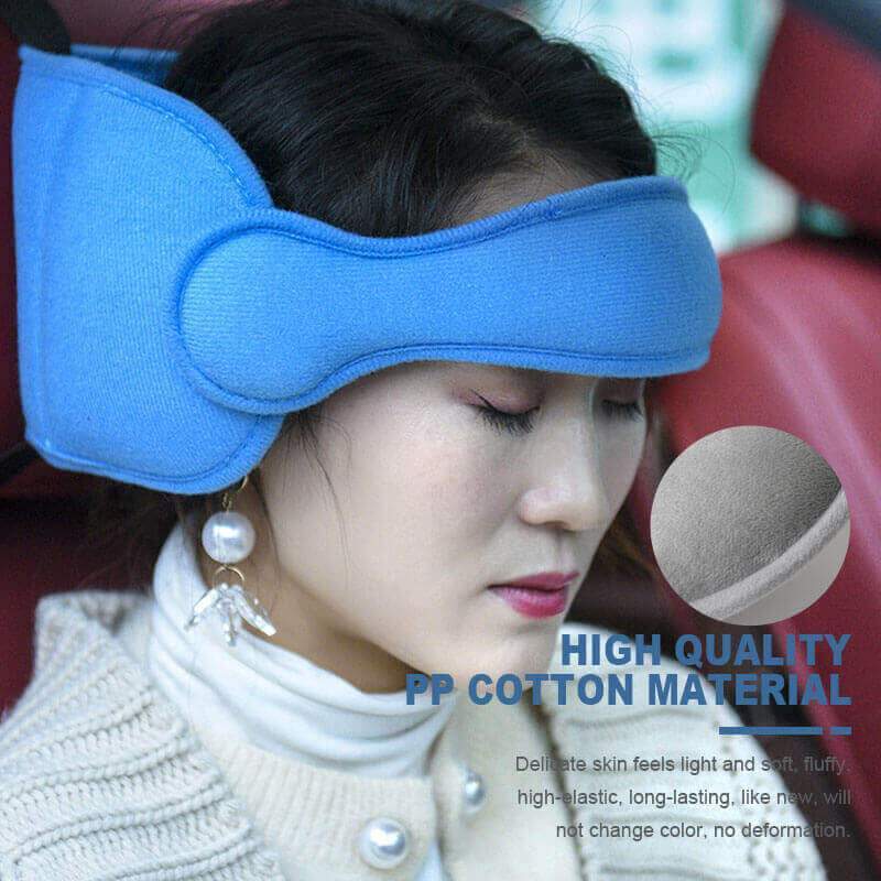 🚗50% DE RÉDUCTION ! Sangle de Soutien de Tête pour Enfant en Voiture – Oreiller Appuie-Tête Réglable pour Bébé, Stabilisateur Anti-Chute pour Siège Auto, Prévient les Douleurs Cervicales en Voyage