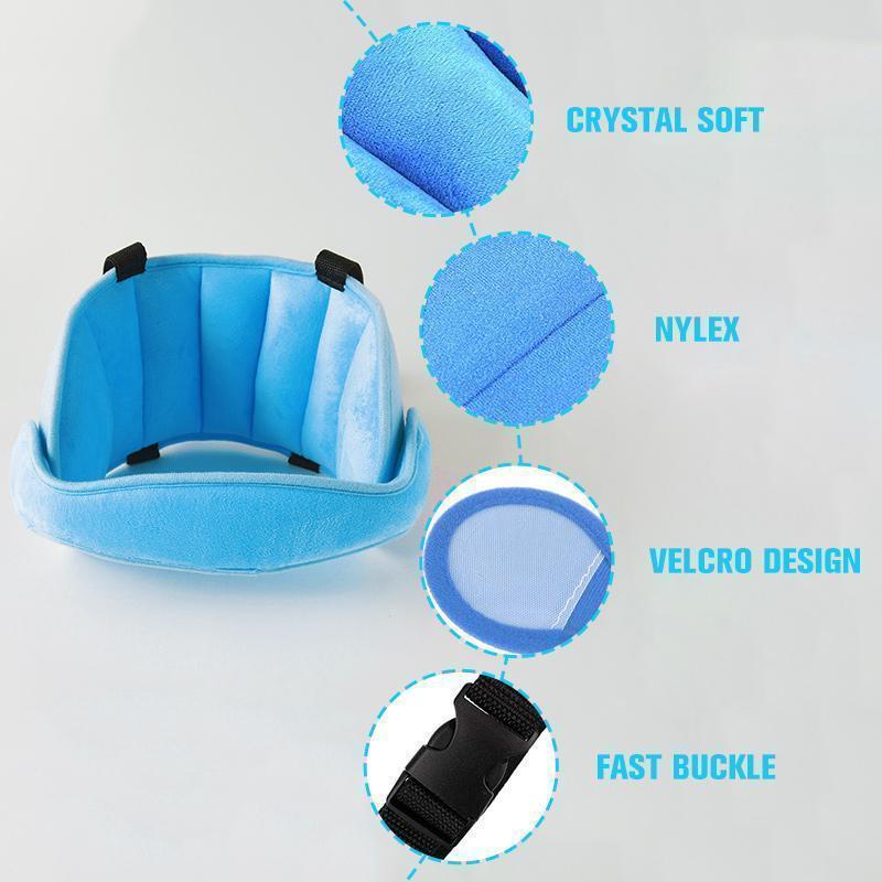 🚗50% DE RÉDUCTION ! Sangle de Soutien de Tête pour Enfant en Voiture – Oreiller Appuie-Tête Réglable pour Bébé, Stabilisateur Anti-Chute pour Siège Auto, Prévient les Douleurs Cervicales en Voyage