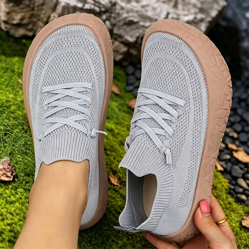 📢📢40% DE RÉDUCTION !! ⏰ Baskets Légères en Maille Respirante – Maille & PVC – Slip-On & Antidérapantes for Femme