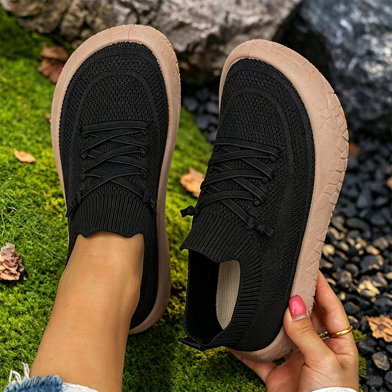 📢📢40% DE RÉDUCTION !! ⏰ Baskets Légères en Maille Respirante – Maille & PVC – Slip-On & Antidérapantes for Femme