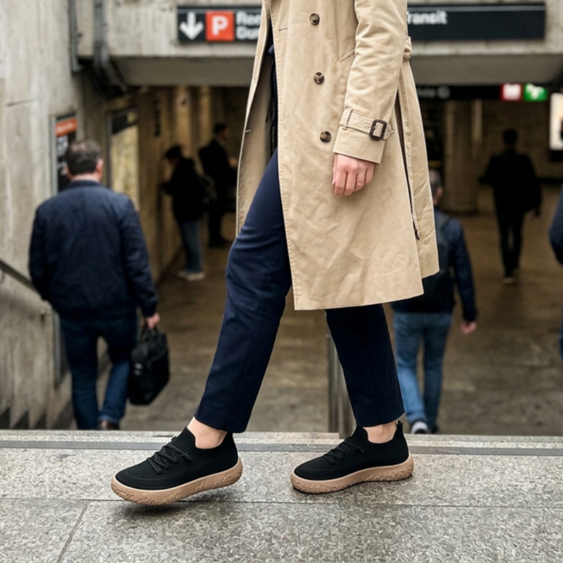 📢📢40% DE RÉDUCTION !! ⏰ Baskets Légères en Maille Respirante – Maille & PVC – Slip-On & Antidérapantes for Femme