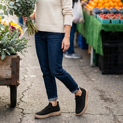 📢📢40% DE RÉDUCTION !! ⏰ Baskets Légères en Maille Respirante – Maille & PVC – Slip-On & Antidérapantes for Femme
