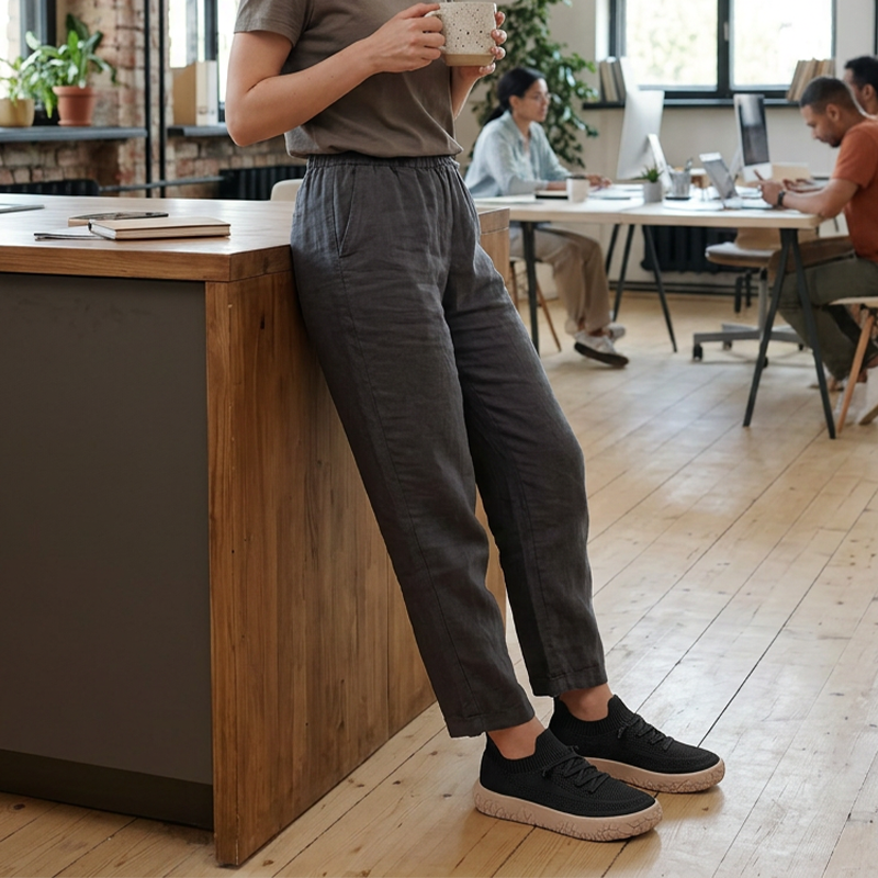 📢📢40% DE RÉDUCTION !! ⏰ Baskets Légères en Maille Respirante – Maille & PVC – Slip-On & Antidérapantes for Femme