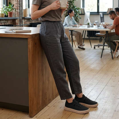 📢📢40% DE RÉDUCTION !! ⏰ Baskets Légères en Maille Respirante – Maille & PVC – Slip-On & Antidérapantes for Femme