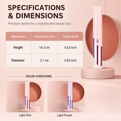 📢40% DE RÉDUCTION ! ⏰ Recourbe-Cils Chauffant LED – ABS – 50–80°C & Portable for Maquillage Quotidien